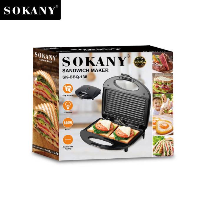 Бутербродница SOKANY SK-BBQ-138