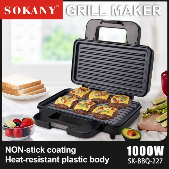 Бутербродница SOKANY SK-BBQ-227