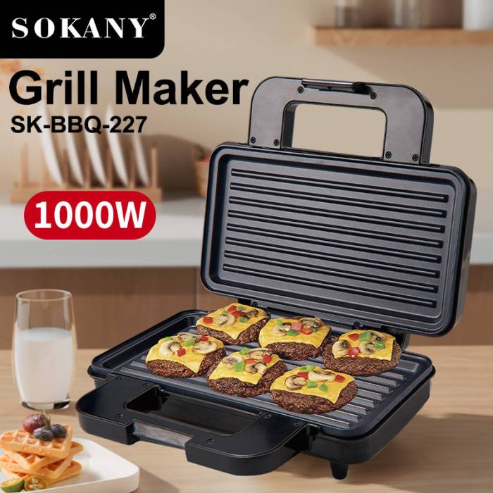 Бутербродница SOKANY SK-BBQ-227