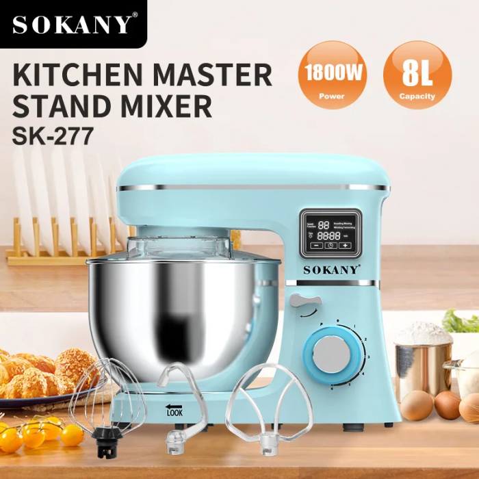 Планетарный миксер SOKANY SK-277