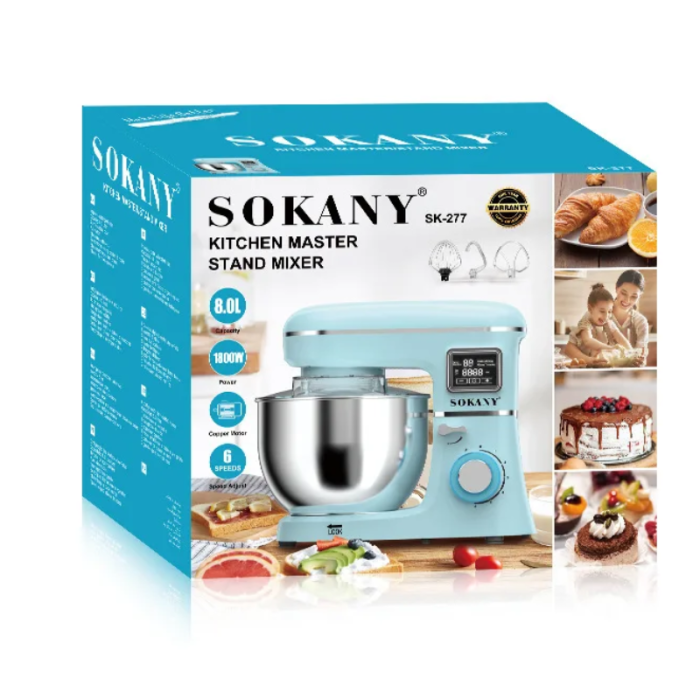Планетарный миксер SOKANY SK-277