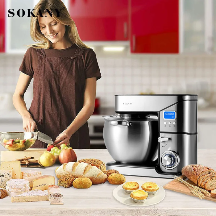Стационарный миксер-тестомес SOKANY SC-623E