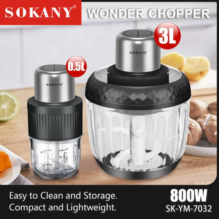 Измельчитель-блендер SOKANY SK-YM-7032