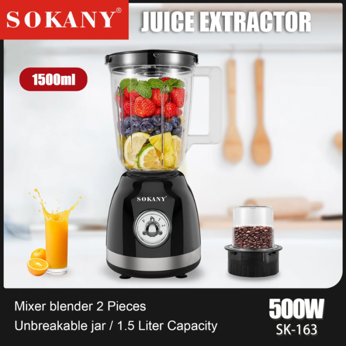 Стационарный блендер SOKANY SK-163