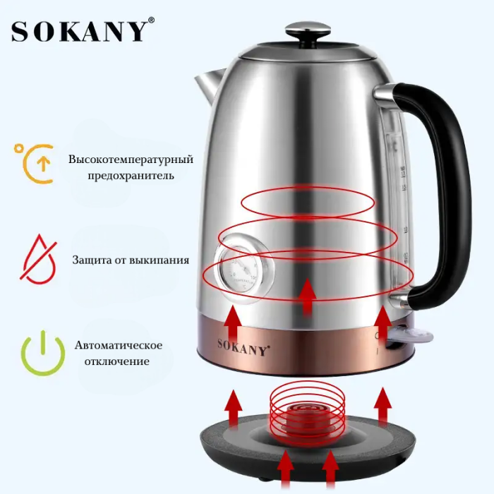 Электрочайник SOKANY SK-1031