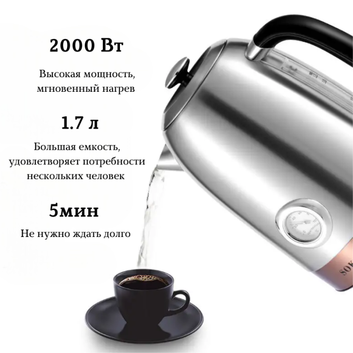 Электрочайник SOKANY SK-1031
