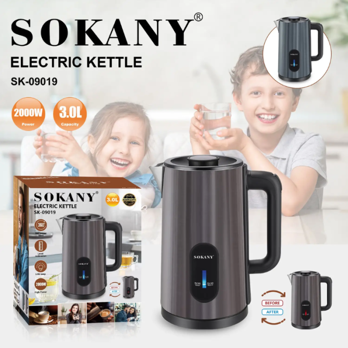 Электрочайник SOKANY SK-09019